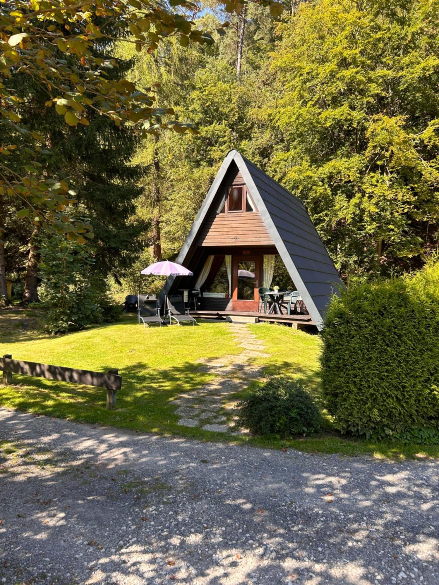 Ferienhaeuser Am Waldschloesschen Lautenthal Buitenkant foto